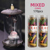 LED Light Dragon Waterfall Incense Burner With Windproof