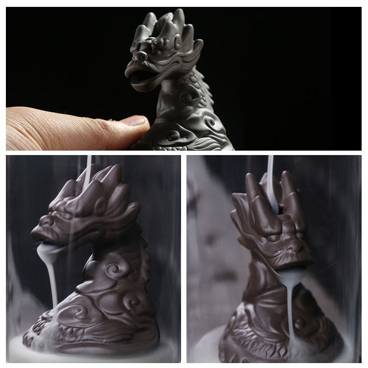 Dragon Waterfall Incense Burner With windproof