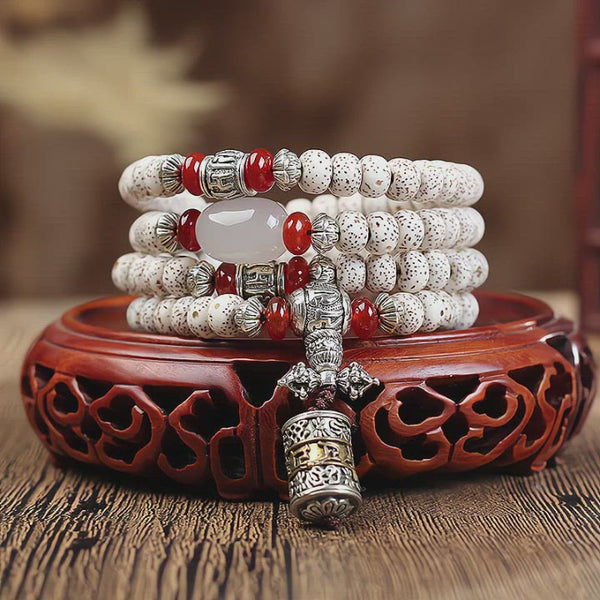 108 Star and Moon Bodhi Beaded Bracelets