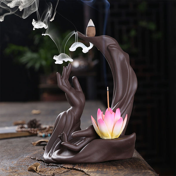 Zen Bergamot Incense Burner Ornament