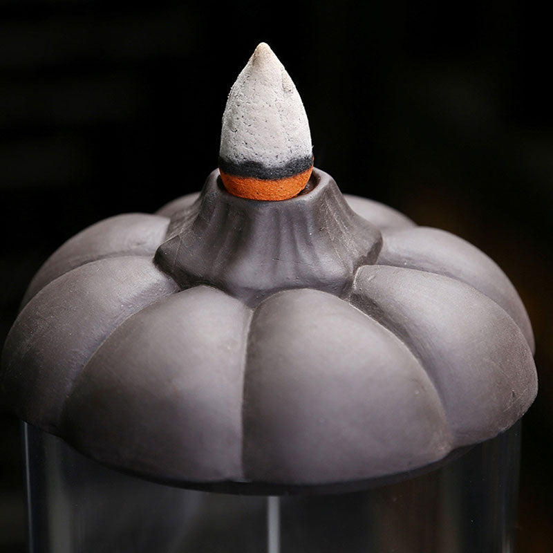 Halloween Windscreen Bat Pumpkin Led Lamp Home Incense Burner