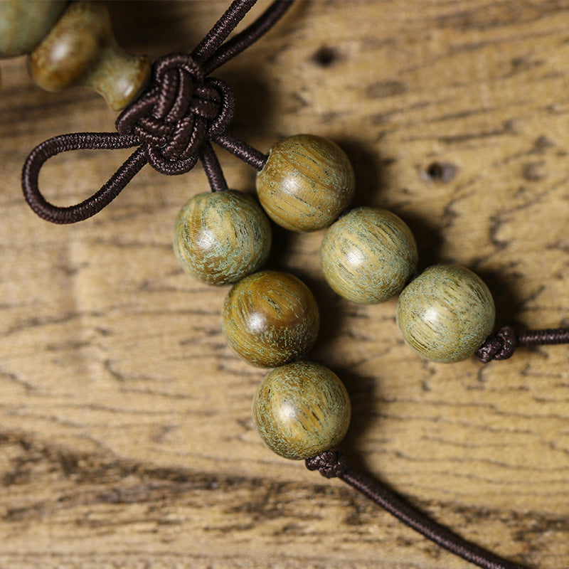 Green Sandalwood Prayer Beads